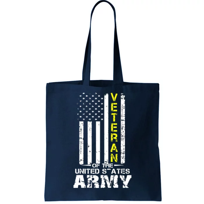 U.S. Army Proud Army Veteran Vintage Gift Tote Bag