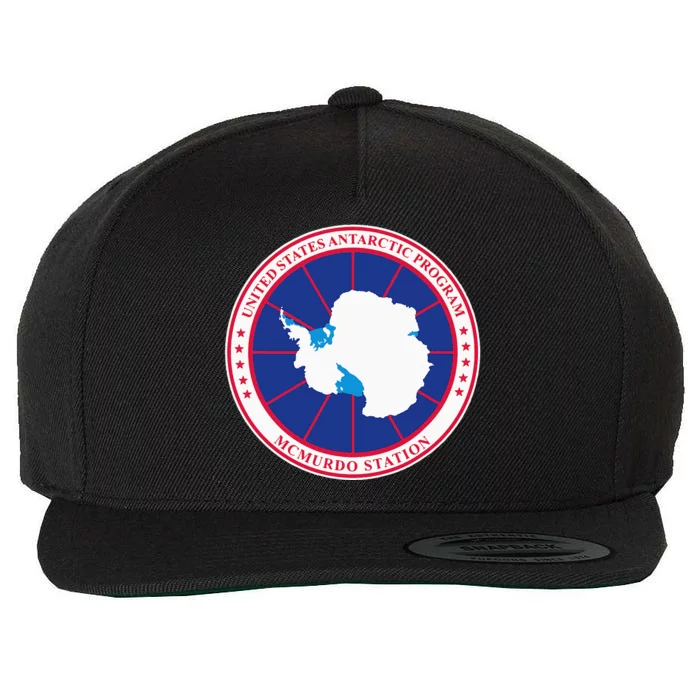 Usa Antarctic Program Antarctica Wool Snapback Cap