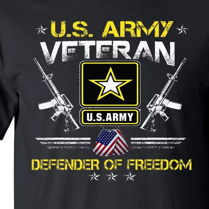 U.S. Army Proud Army Veteran Vet Tall T-Shirt