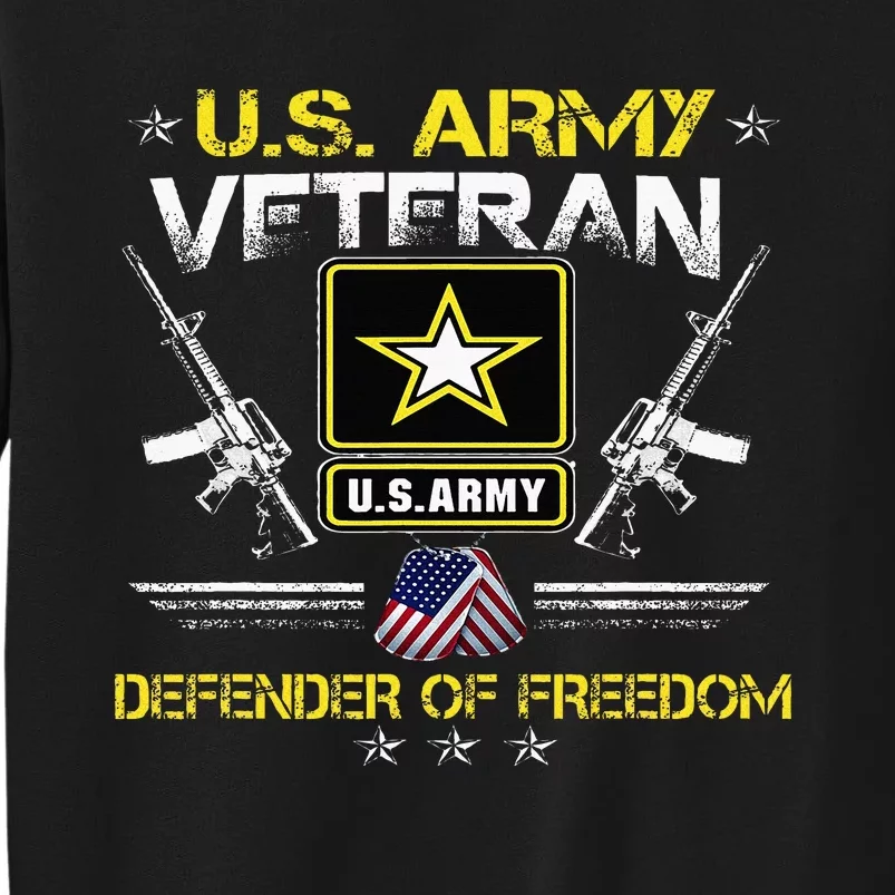 U.S. Army Proud Army Veteran Vet Tall Sweatshirt