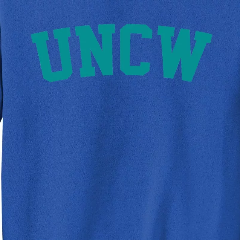 Uncw Arch Retro College Athletic Sport Tall Sweatshirt