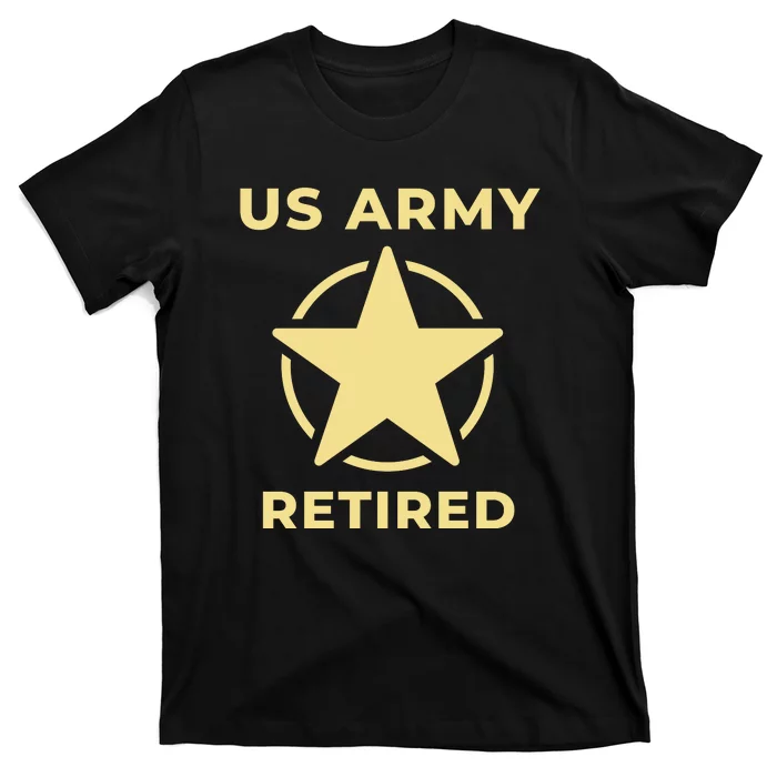 US Army Retired Veteran Gift T-Shirt