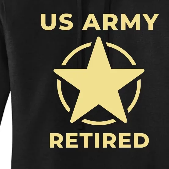 US Army Retired Veteran Gift Women's Pullover Hoodie