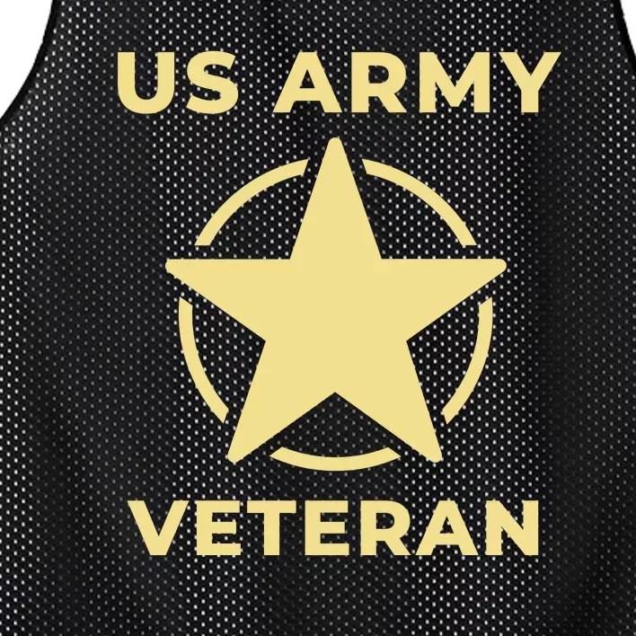 US Army Retired Veteran Gift Mesh Reversible Basketball Jersey Tank