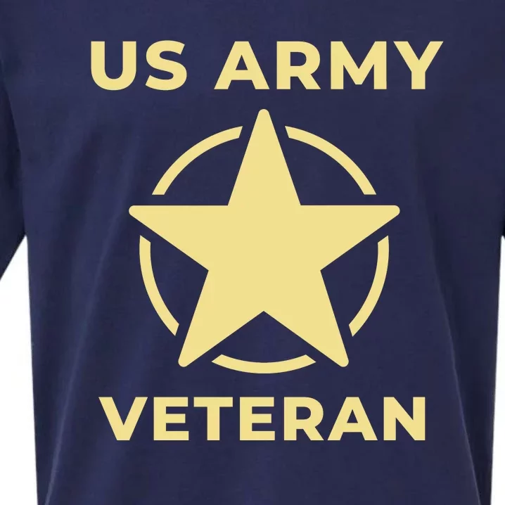 US Army Retired Veteran Gift Sueded Cloud Jersey T-Shirt