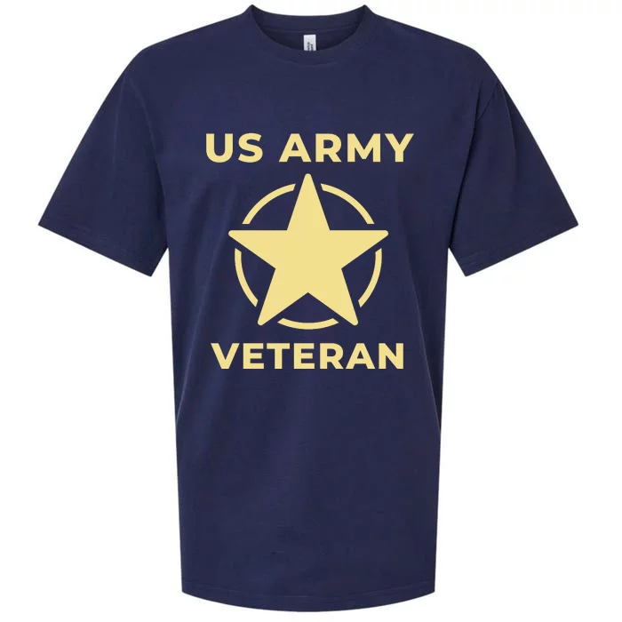 US Army Retired Veteran Gift Sueded Cloud Jersey T-Shirt