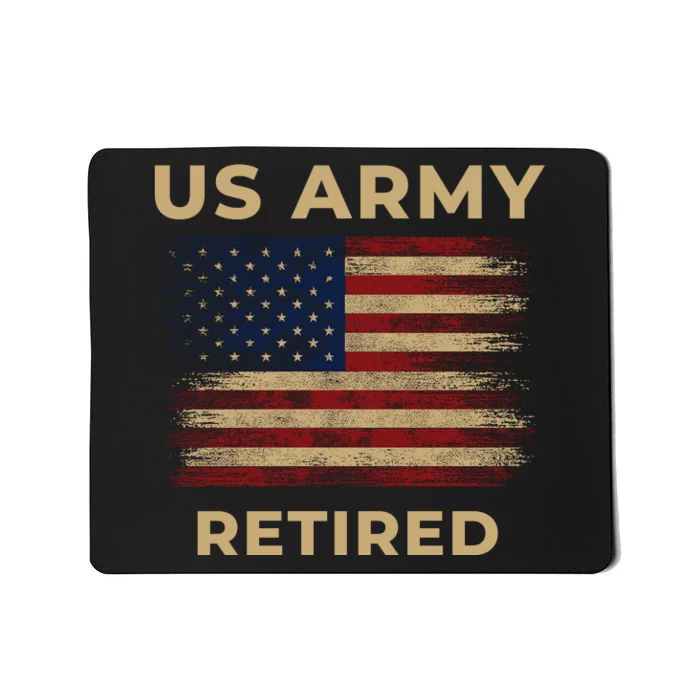 US Army Retired Veteran Gift Mousepad