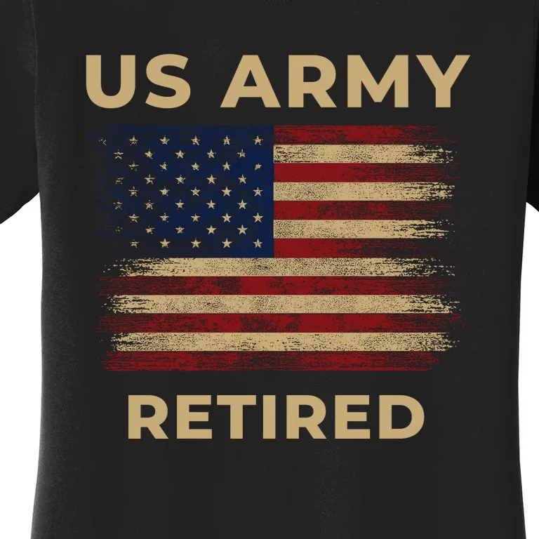 US Army Retired Veteran Gift Women's T-Shirt