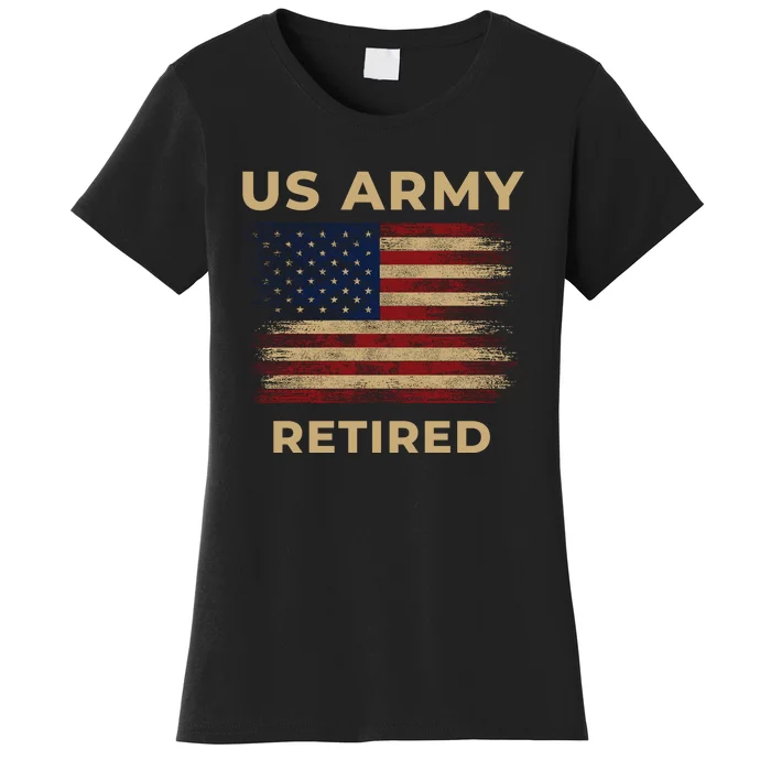 US Army Retired Veteran Gift Women's T-Shirt