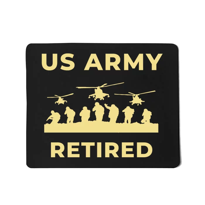 US Army Retired Veteran Gift Mousepad