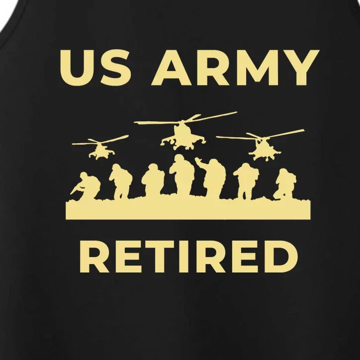 US Army Retired Veteran Gift Performance Tank