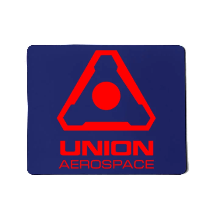 Union Aerospace Red Corner Print Mousepad