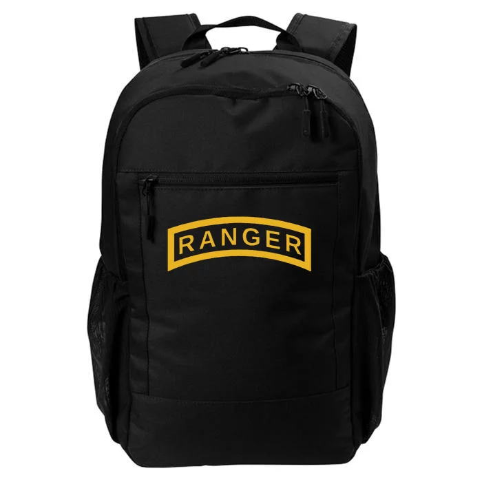 U.S A.R.M.Y Ranger Yellow Tab Vintage Airborne Veteran Soldier Daily Commute Backpack