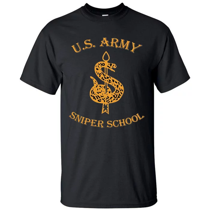 U.S. Army Sniper School marksmanship longrange precision Tall T-Shirt