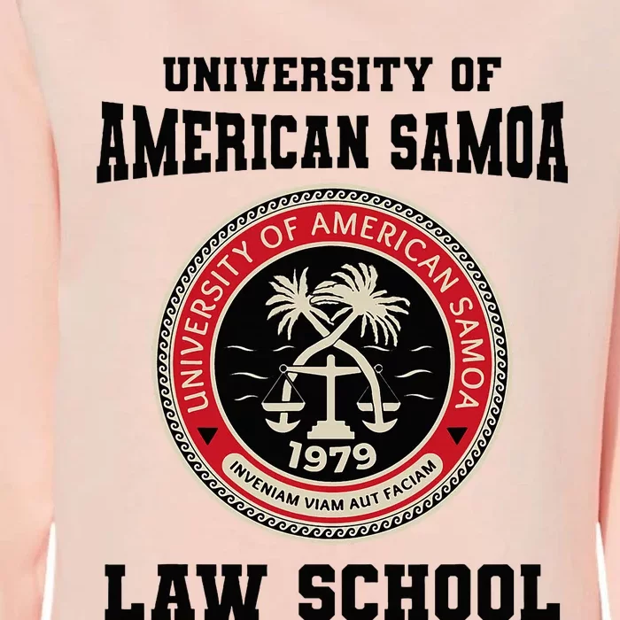 University American Samoa Law School Womens California Wash Sweatshirt