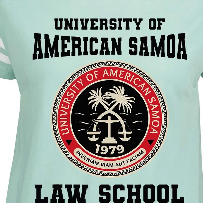 University American Samoa Law School Enza Ladies Jersey Football T-Shirt