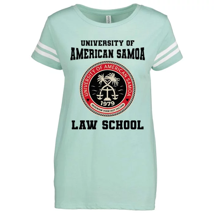 University American Samoa Law School Enza Ladies Jersey Football T-Shirt