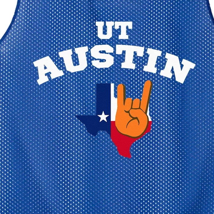 UT Austin Mesh Reversible Basketball Jersey Tank