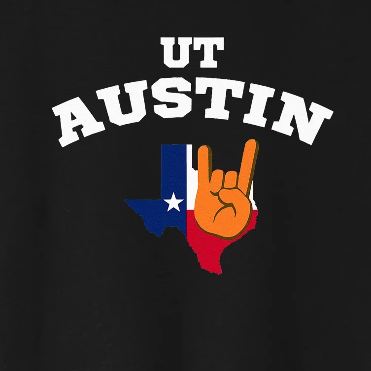 UT Austin Women's Crop Top Tee