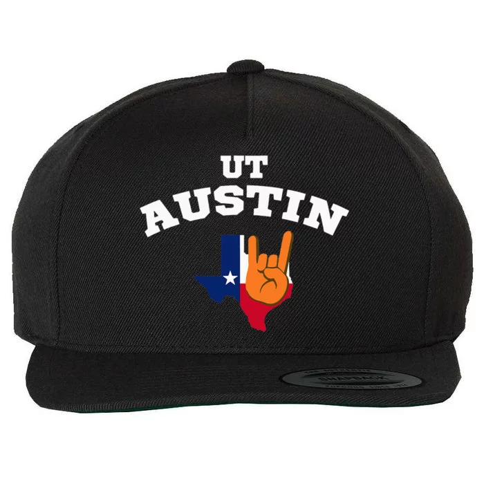 UT Austin Wool Snapback Cap