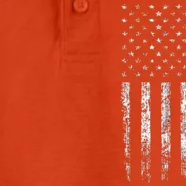 US Army Usa Grunge Flag Army Dry Zone Grid Performance Polo