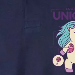 Unicorn Anatomy Softstyle Adult Sport Polo