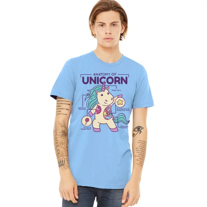 Unicorn Anatomy Premium T-Shirt