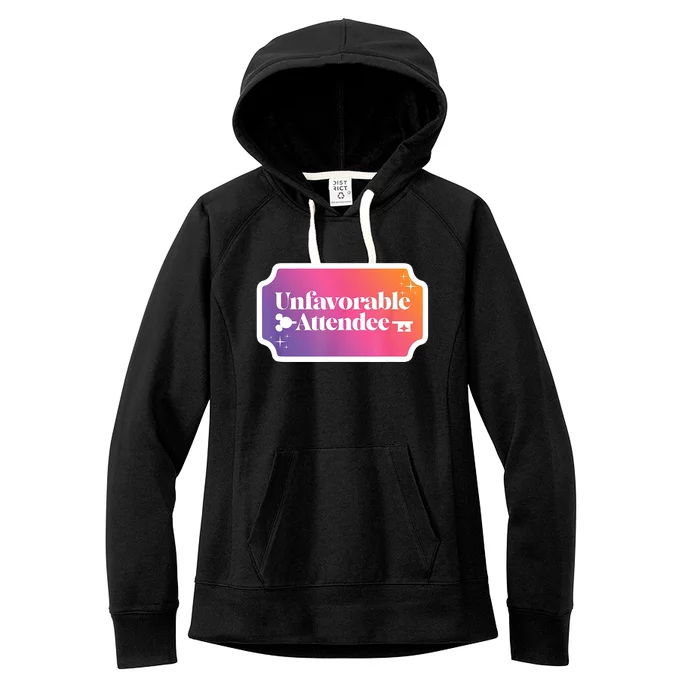 Unfavorable Attendance Women's Fleece Hoodie