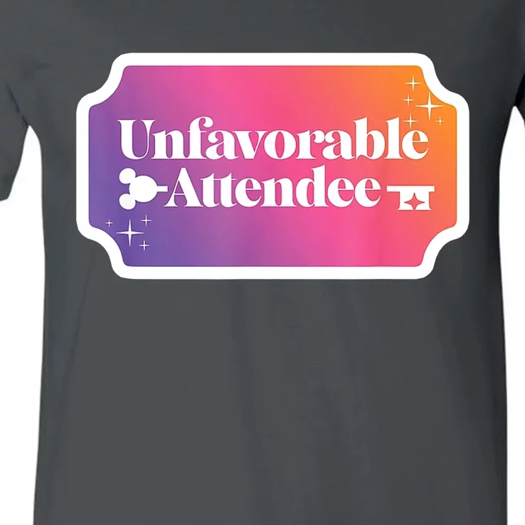 Unfavorable Attendance V-Neck T-Shirt