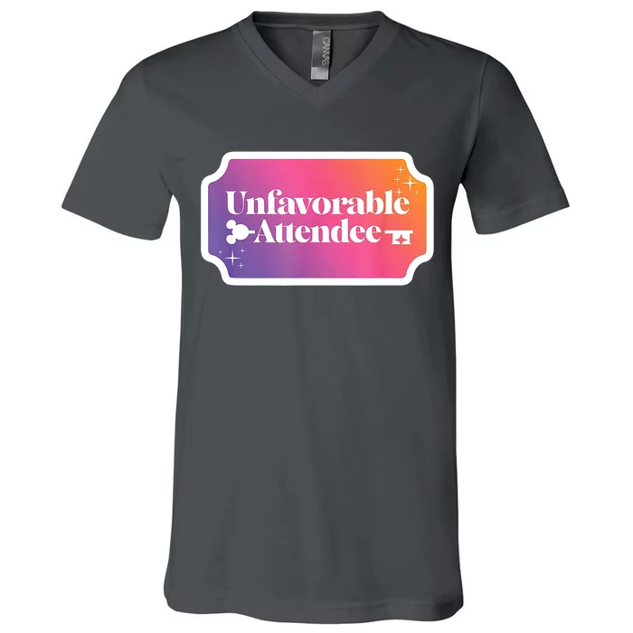 Unfavorable Attendance V-Neck T-Shirt