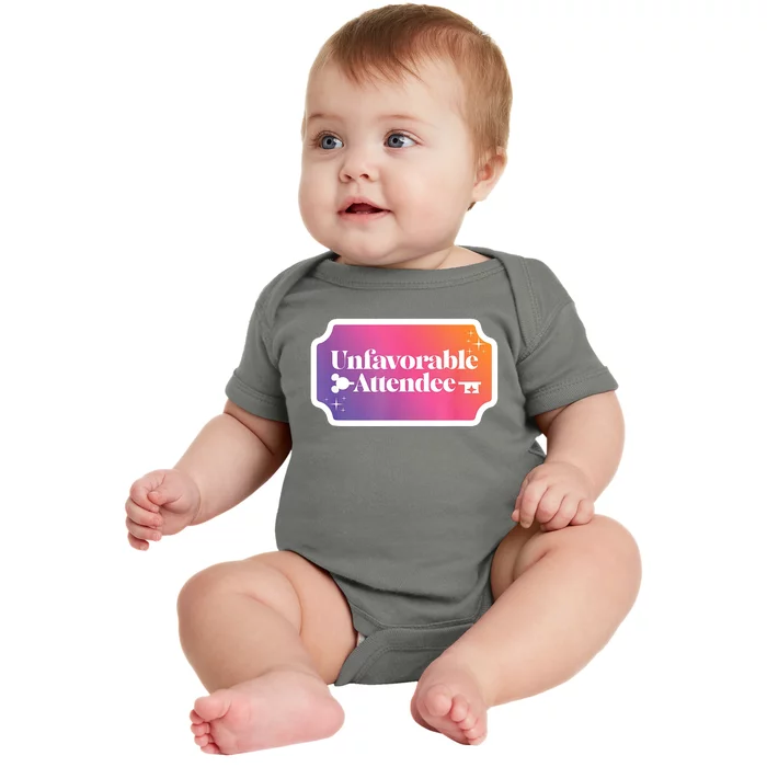 Unfavorable Attendance Baby Bodysuit