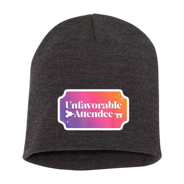 Unfavorable Attendance Short Acrylic Beanie