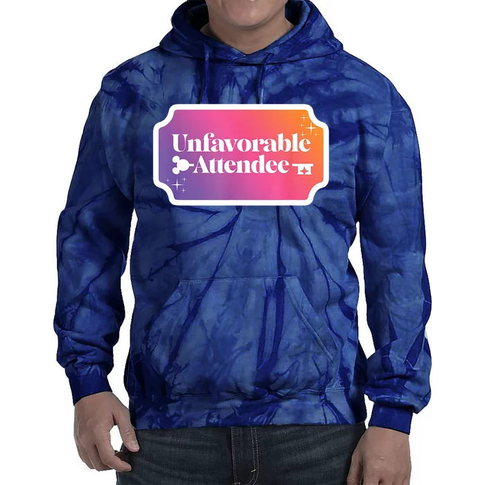 Unfavorable Attendance Tie Dye Hoodie