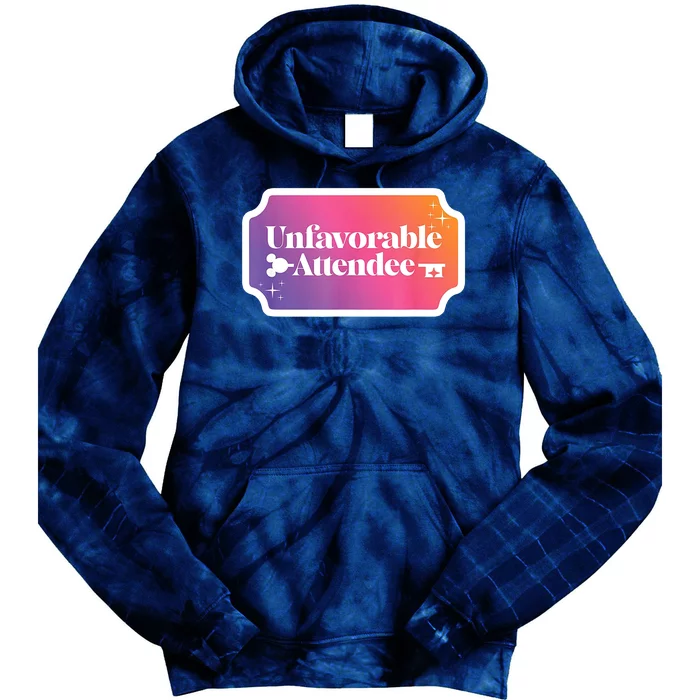 Unfavorable Attendance Tie Dye Hoodie