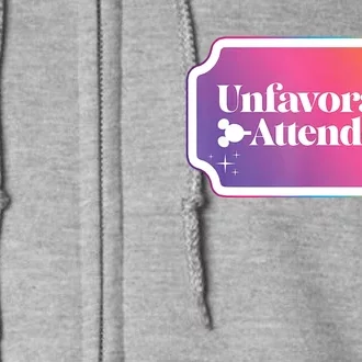 Unfavorable Attendance Full Zip Hoodie