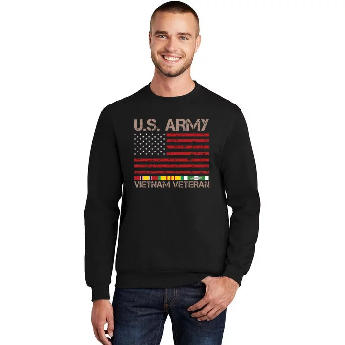 U.S. Army Vietnam War Veteran Tall Sweatshirt