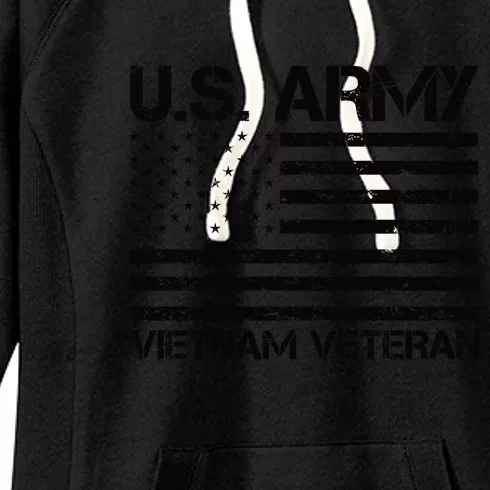 U.S. Army Vietnam Veteran Vietnam War Veterans Gifts Women's Fleece Hoodie