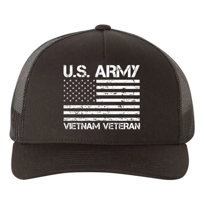 U.S. Army Vietnam Veteran Vietnam War Veterans Gifts Yupoong Adult 5-Panel Trucker Hat