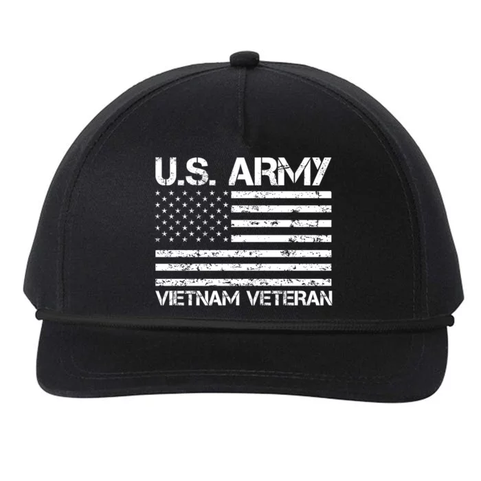 U.S. Army Vietnam Veteran Vietnam War Veterans Gifts Snapback Five-Panel Rope Hat