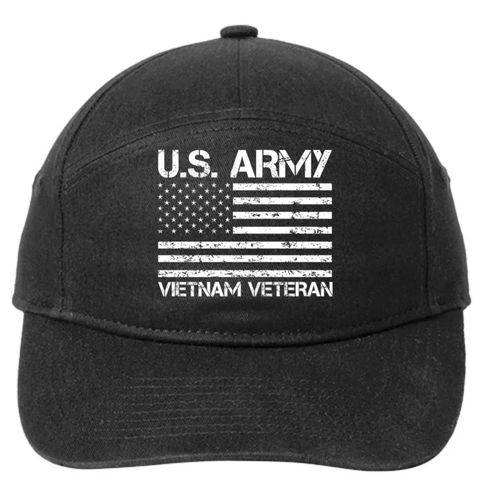 U.S. Army Vietnam Veteran Vietnam War Veterans Gifts 7-Panel Snapback Hat