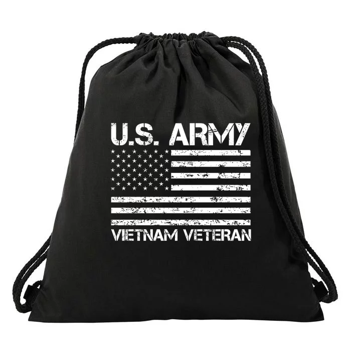 U.S. Army Vietnam Veteran Vietnam War Veterans Gifts Drawstring Bag