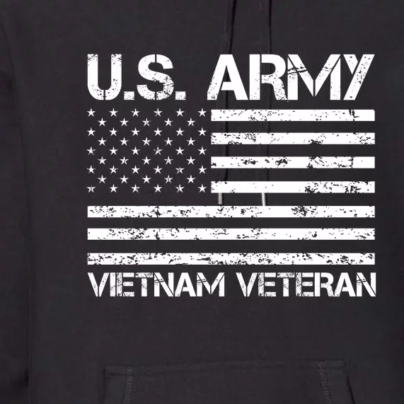 U.S. Army Vietnam Veteran Vietnam War Veterans Gifts Premium Hoodie