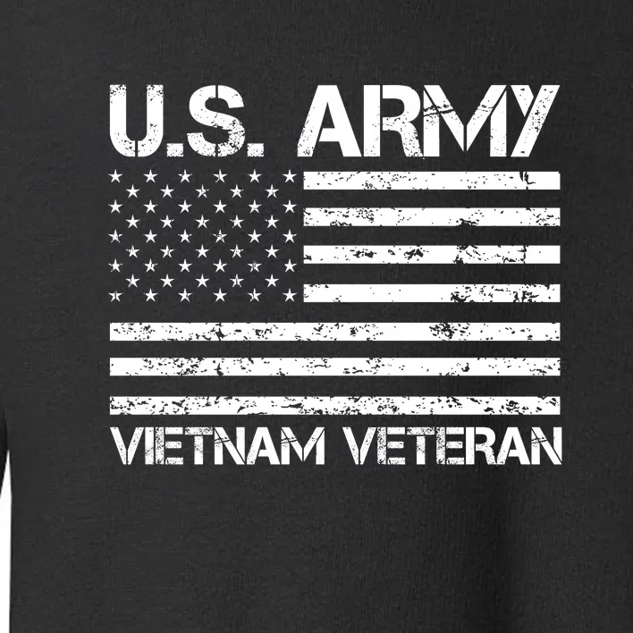 U.S. Army Vietnam Veteran Vietnam War Veterans Gifts Toddler Sweatshirt