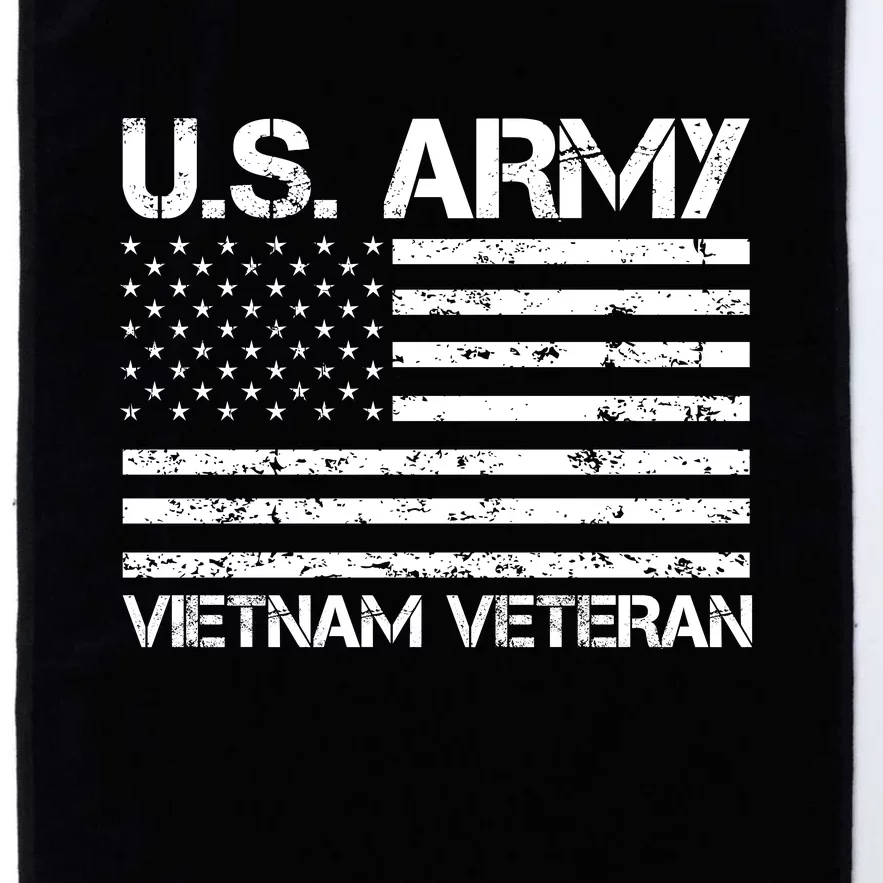 U.S. Army Vietnam Veteran Vietnam War Veterans Gifts Platinum Collection Golf Towel