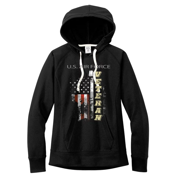 Us Air Veteran Zip Hoodie Women's Fleece Hoodie