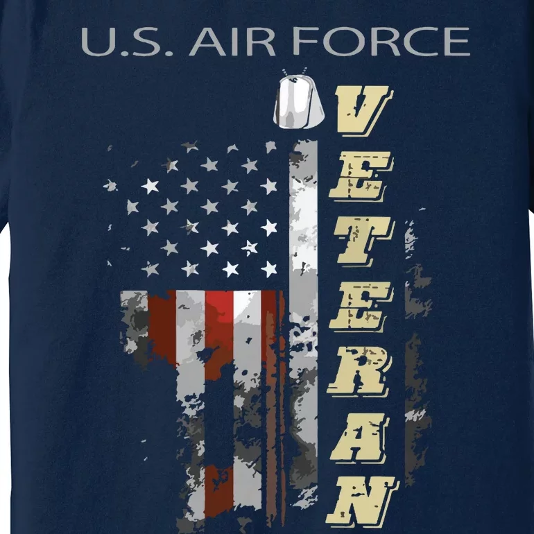 Us Air Veteran Zip Hoodie Premium T-Shirt