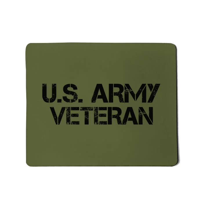 U.S. Army Veteran Army Veterans Gifts Mousepad