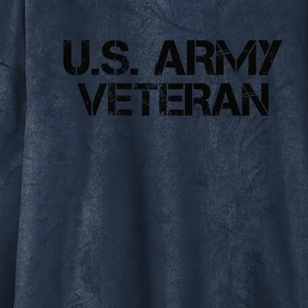 U.S. Army Veteran Army Veterans Gifts Hooded Wearable Blanket