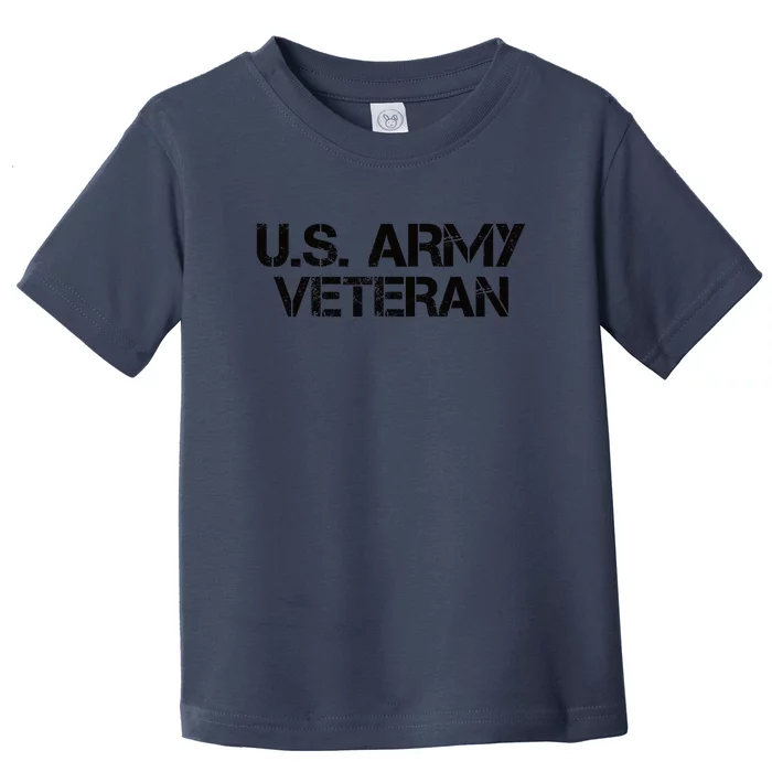 U.S. Army Veteran Army Veterans Gifts Toddler T-Shirt