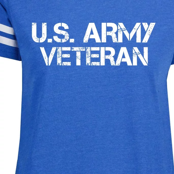 U.S. Army Veteran Army Veterans Gifts Enza Ladies Jersey Football T-Shirt